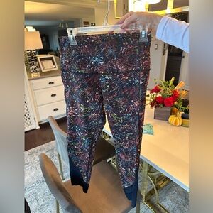 Lululemon Athletica Multicolor Floral Leggings